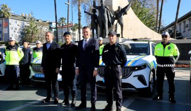 Alanya’da JANDARMA ve polise TOGG desteği