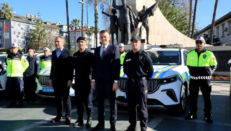 Alanya’da JANDARMA ve polise TOGG desteği