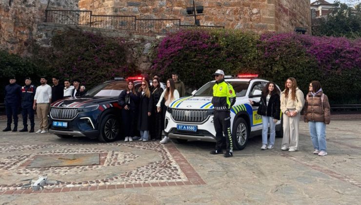 Alanya’nın asayiş imajına TOGG desteği