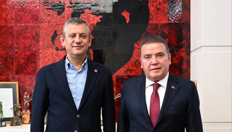 Başkan BÖCEK’ten CHP lideri ÖZEL’e ziyaret