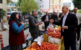 Osman Başkan halkın arasına girdi SORUNLARI dinledi