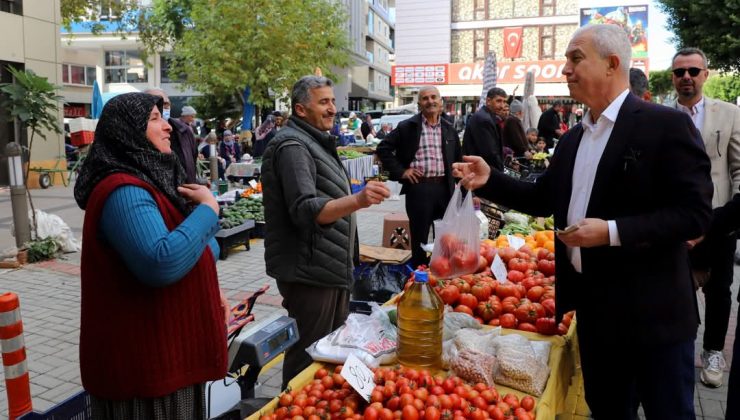 Osman Başkan halkın arasına girdi SORUNLARI dinledi