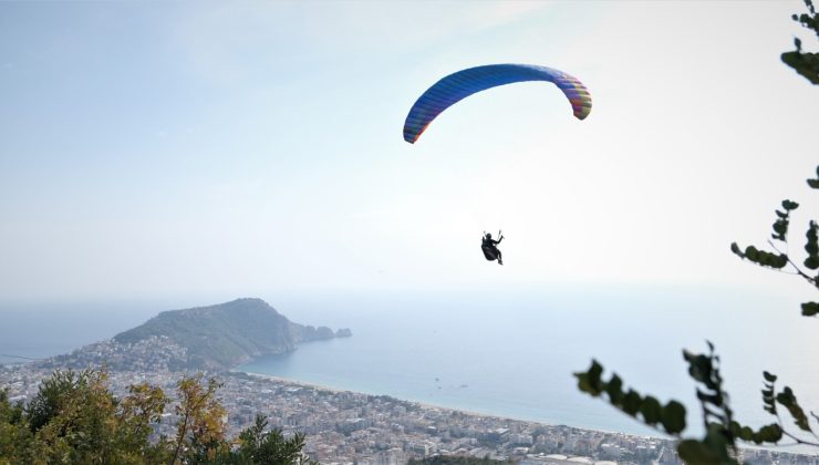 Alanya’da YAMAÇ PARAŞÜTÜ testi yapıldı