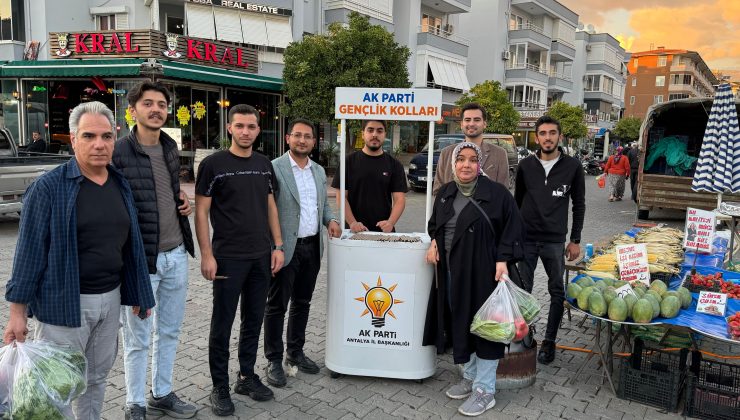 Ak Parti Gençlik Kolları’ndan ANLAMLI kampanya