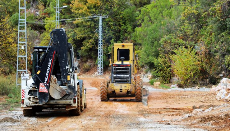 Alanya Belediyesi’nden YAĞMUR operasyonu