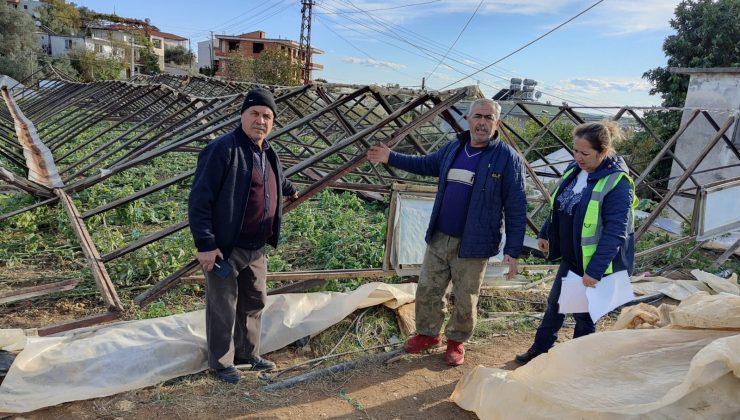 Büyükşehir Alanya’da ÜRETİCİNİN yaralarını sarıyor