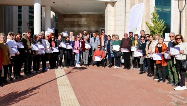 Alanya 60+ Tazelenme Üniversitesi’nde MODEL UÇAK heyecanı