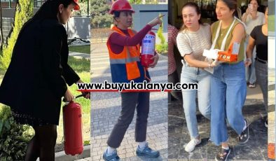 Alanya Belediyesi kreşinde HAREKETLİ DAKİKALAR