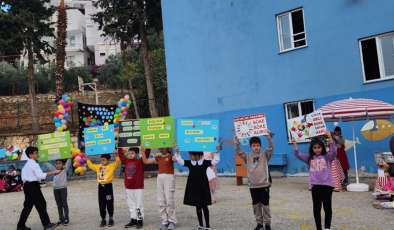 Alanya’da minik öğrenciler bu kez HAK aradı