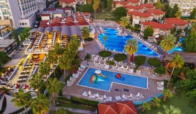 Alanya Justiniano Club’da YANGIN paniği