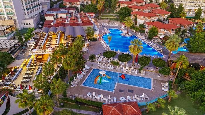 Alanya Justiniano Club’da YANGIN paniği