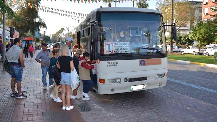 Alanya’da HALK OTOBÜSÜ çilesi devam ediyor