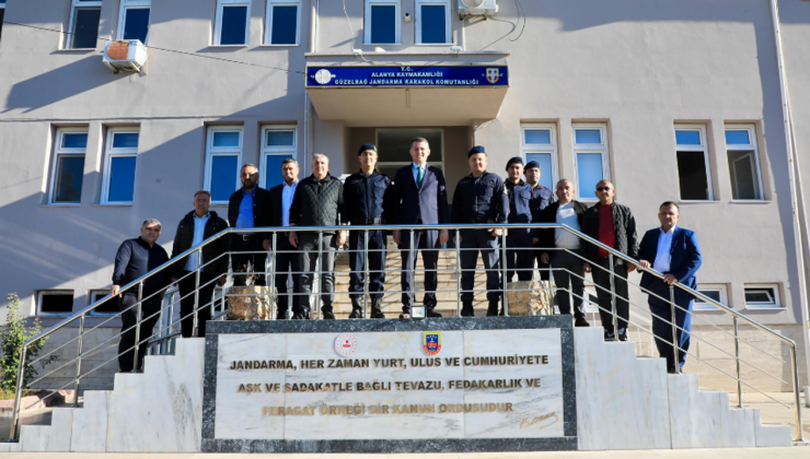 Kaymakam Ürkmezer Güzelbağ MUHTARLARIYLA sorunları konuştu