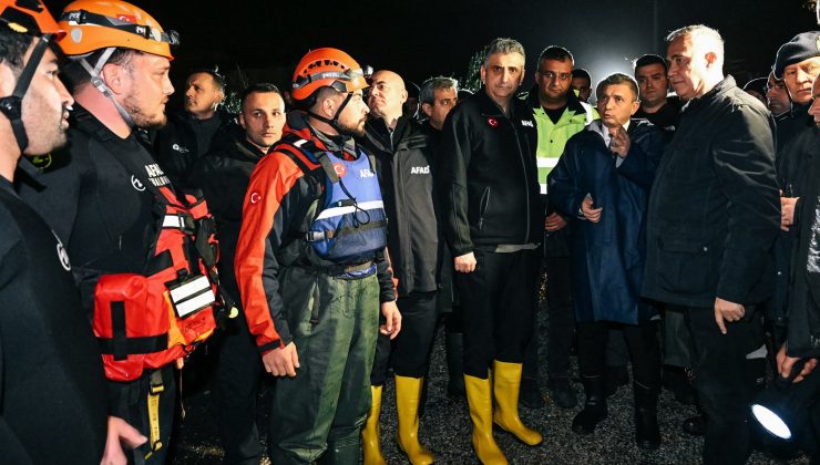 Antalya Valisi Şahin’den MANAVGAT çıkarması