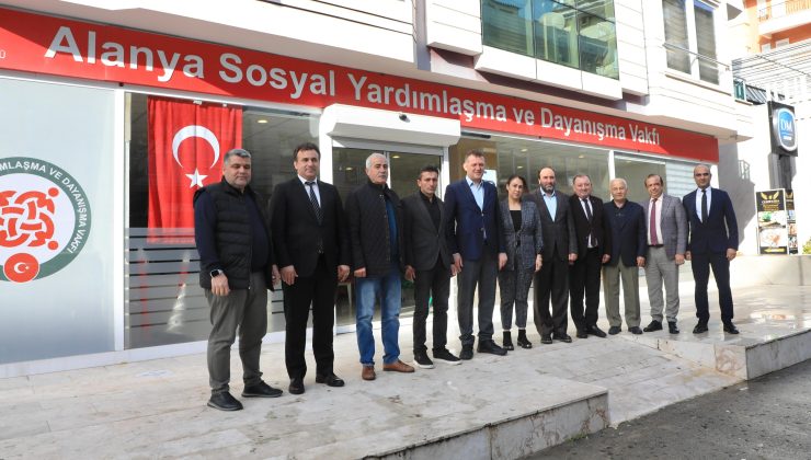 Alanya’da vatandaşa SOSYAL YARDIM’da sorun yok