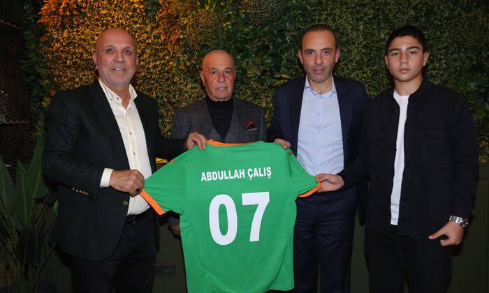 İşadamı Abdullah Çalış’tan Alanyaspor’a MORAL yemeği