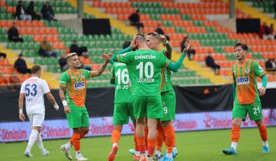 Alanyaspor TÜRKİYE Kupası’nda mutlu : 4-1