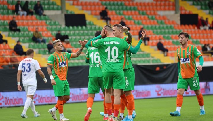 Alanyaspor TÜRKİYE Kupası’nda mutlu : 4-1