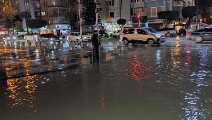 Alanya’da tarihi yağış! Metrekareye 124 KİLOGRAM yağış düştü