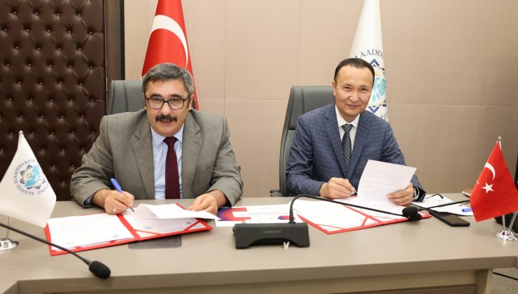 ALKÜ ile Taraz Üniversitesi İŞBİRLİĞİ için ilk adımı attı