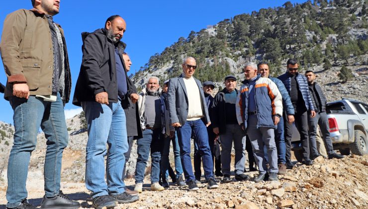 Alanya’da DEMİRKAPI Kuruca yolu AÇILIYOR