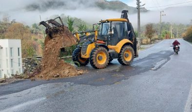 Alanya’da kuzeyde kar güneyde HEYELANLA mücadele