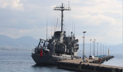 TCG Çeşme ikmal için ALANYA’YA demirledi