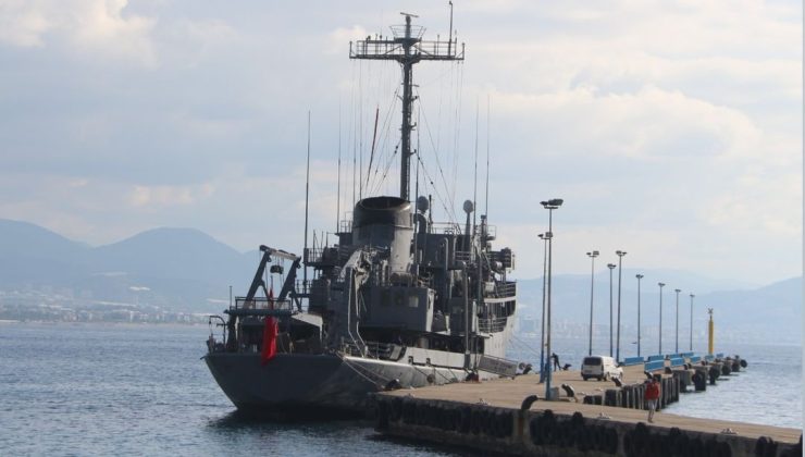 TCG Çeşme ikmal için ALANYA’YA demirledi