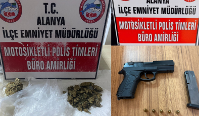 Alanya’da motosikletli polislerden ŞOK OPERASYON