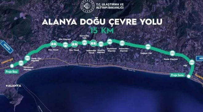 Alanya Otoyolu için birçok evin YIKILMASI gündemde