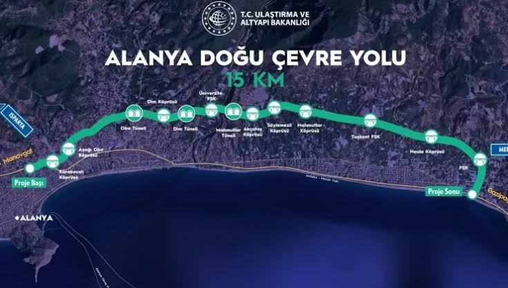 Alanya Otoyolu için birçok evin YIKILMASI gündemde