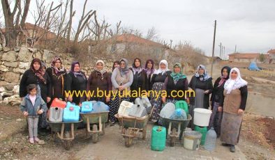 Alanya kırsalındaki bu köyde SAAT var SU yok!