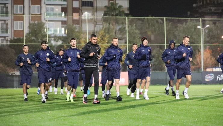 Alanyaspor KONYASPOR maçı için hazırlıklara başladı