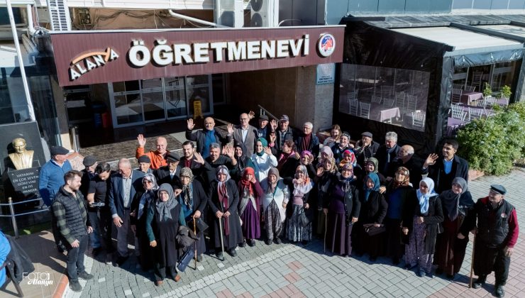 Bademağacı sakinleri Alanya’da KEYİFLİ BİR gün geçirdi