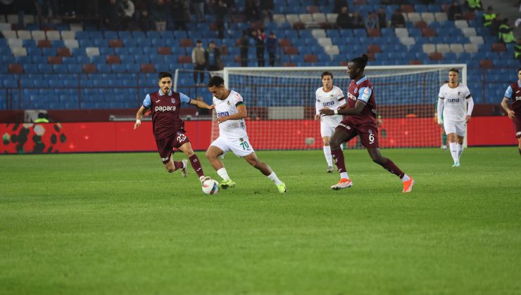 Alanyaspor deplasmanda Trabzonspor’a BOYUN eğdi